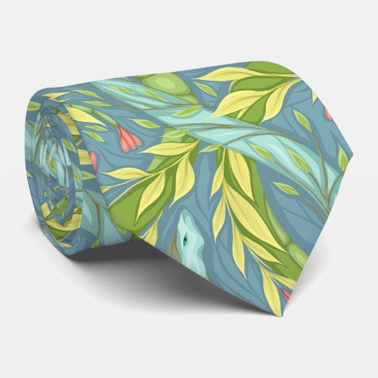 Houten draken stropdas (Opgerold)