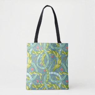 Houten draken tote bag