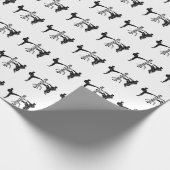 Houten dummy vleugel chun cadeaupapier (Hoek)