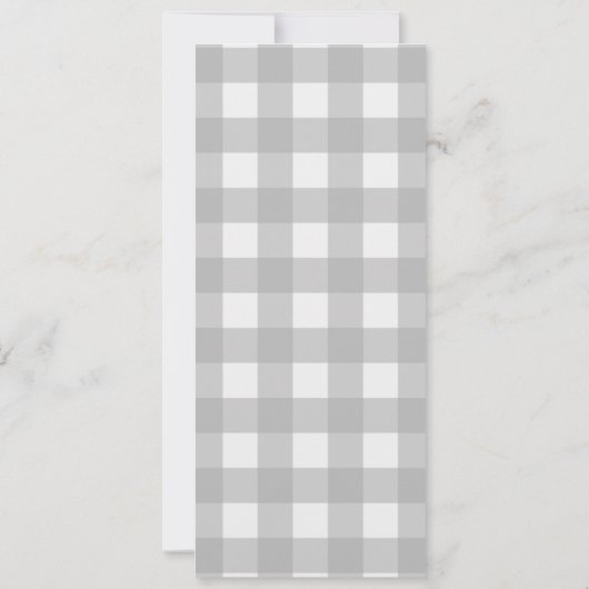 Houten Eend Baby Shower Uitnodiging Slank (Achterkant)