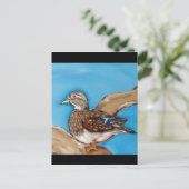 HOUTEN EEND BRIEFKAART (Staand voorkant)