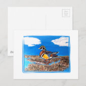 HOUTEN EEND BRIEFKAART (Voorkant / Achterkant)