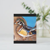 HOUTEN EEND BRIEFKAART (Staand voorkant)