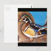 HOUTEN EEND BRIEFKAART (Voorkant / Achterkant)
