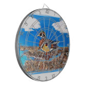HOUTEN EEND DARTBORD (Voorkant Links)