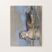 Houten eend in de Hudson Valley Legpuzzel (Verticaal)