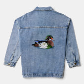 Houten Eend Waterlelie Denim Jacket (Achterkant)