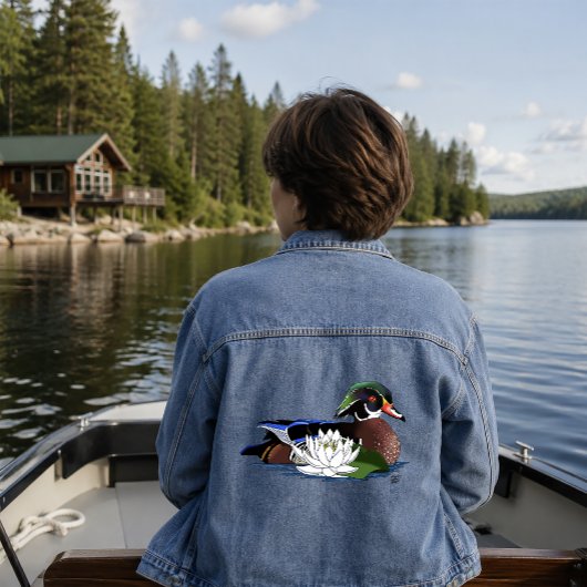 Houten Eend Waterlelie Denim Jacket