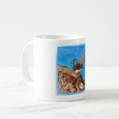 HOUTEN EENDEN KOFFIEMOK (Voorkant links)
