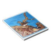 HOUTEN EENDEN NOTITIEBLOK (Schuin)