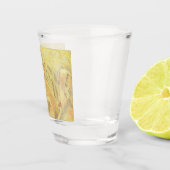 Houten Eenden op Water Shot Glas (Rechts)