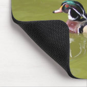 Houten eendenmuismat muismat (Hoek)