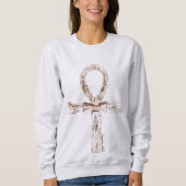Houten Egyptisch Ank Sweatshirt (Voorkant)