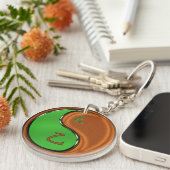 Houten Geit Sleutelhanger (Voorkant Rechts)
