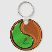 Houten Geit Sleutelhanger (Achterkant)