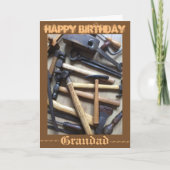 houten gereedschap kaart (Voorkant)