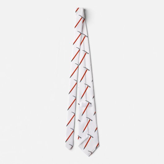 Houten geschafd ijs als illustratie stropdas (Achterkant)