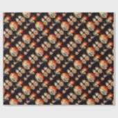 Houten geverfde stamhout, Nederland Cadeaupapier (Vlak)