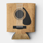 Houten gitaar blikjeskoeler (Voorkant)