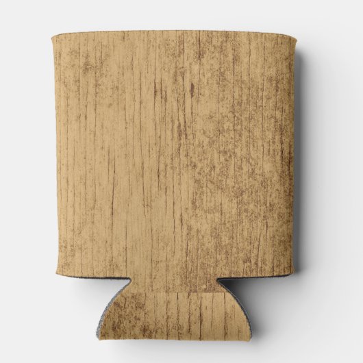 Houten gitaar blikjeskoeler (Achterkant)