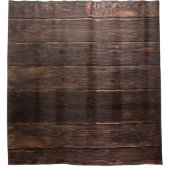 Houten graan Houden Plank Land Rustige Barn Douchegordijn (Voorkant)