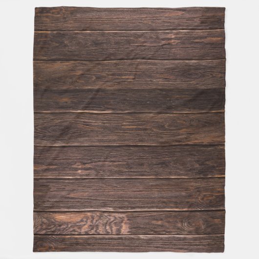Houten graan Houden Plank Land Rustige Barn Fleece Deken (Voorkant)