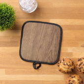 Houten graanpothouder pannenlap (Top down)