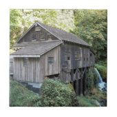  houten gristmolen tegeltje (Voorkant)