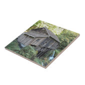  houten gristmolen tegeltje (Zijkant)