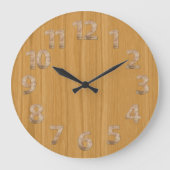 "Houten" Grote Klok (Voorkant)