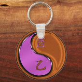 Houten Haan Sleutelhanger (Voorkant)