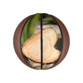 houten hart basketbal (Verticaal)