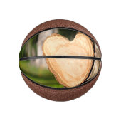 houten hart basketbal (Voorkant)