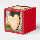 houten hart bedankdoosjes (Voorkant Zijde)