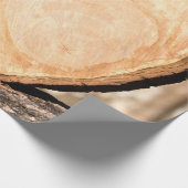 houten hart cadeaupapier (Hoek)