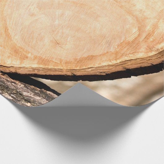 houten hart cadeaupapier (Hoek)