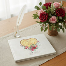 Houten hart en rozen Landliefde 
