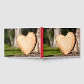houten hart gastenboek (Volledig)