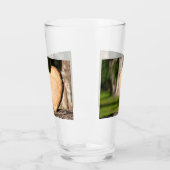 houten hart glas (Links)