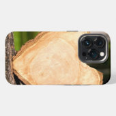houten hart iPhone hoesje (Achterkant horizontaal)