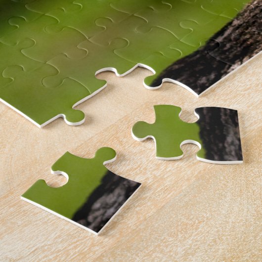 houten hart legpuzzel (Zijkant)