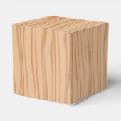 Houten Hart Patronen Bruiloftsdecoratie Bedankdoosjes (Achterkant)