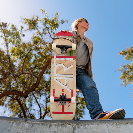 houten hart skateboard (Buiten 1)