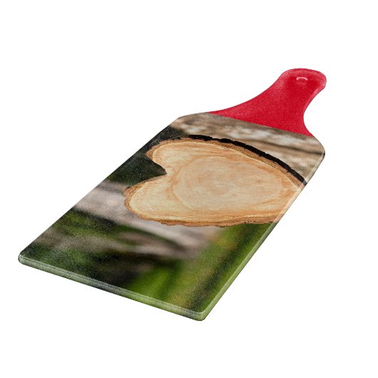 houten hart snijplank (Hoek)