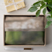 houten hart tissuepapier (Geschenk)