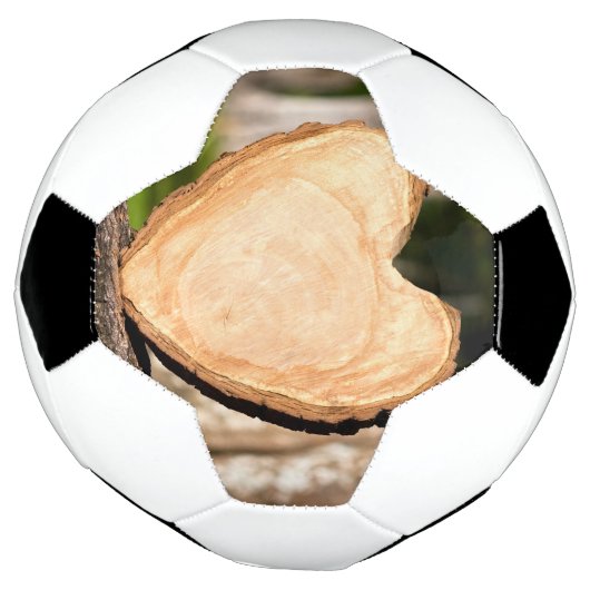 houten hart voetbal (Gedraaid)