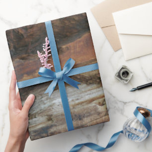 Houten het Rustieke patroon verpakkend document Cadeaupapier