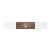 Houten Hoge Weide Pot Huwelijksuitnodiging Uitnodigingen Wikkel (Vlak)