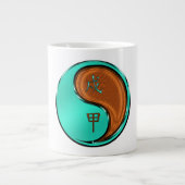 Houten Hond Grote Koffiekop (Voorkant)