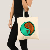 Houten Hond Tote Bag (Voorkant (product))